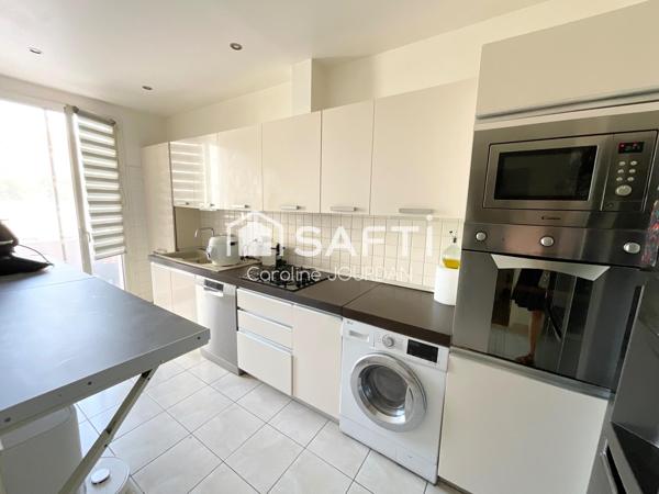 Bel appartement 4 pièces traversant de 82m2 à Nice Pasteur