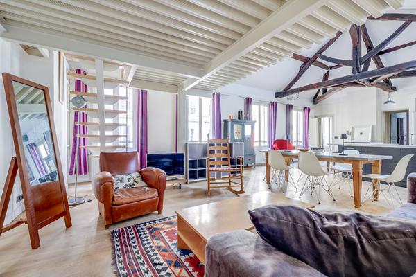 Loft 3 pièces 79 m2 - Batignolles