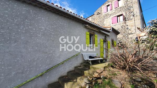 Maison et terrain constructible avec splendide vue à Pranles (proche Privas)