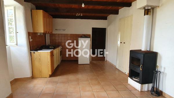 Maison et terrain constructible avec splendide vue à Pranles (proche Privas)