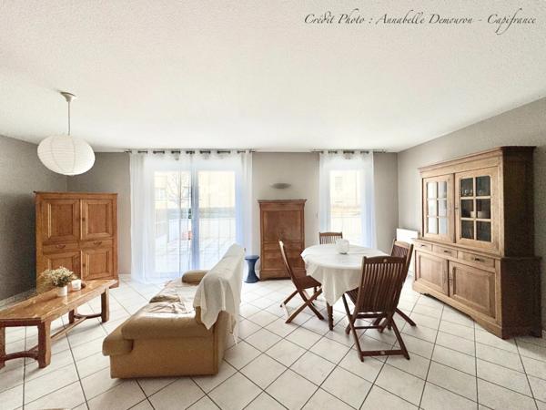 Appartement à vendre 3 pièces (63) CLERMONT-FERRAND – ORADOU / LIMITE CHAMALIÈRES – T2 BIS AVEC TERRASSE + GARAGE + CAVE