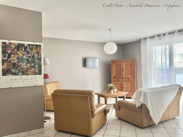 Appartement à vendre 3 pièces (63) CLERMONT-FERRAND – ORADOU / LIMITE CHAMALIÈRES – T2 BIS AVEC TERRASSE + GARAGE + CAVE