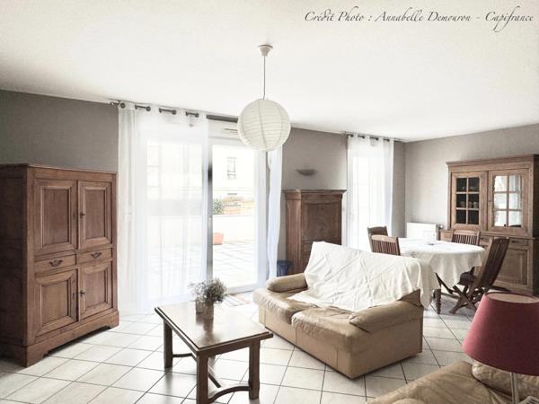 Appartement à vendre 3 pièces (63) CLERMONT-FERRAND – ORADOU / LIMITE CHAMALIÈRES – T2 BIS AVEC TERRASSE + GARAGE + CAVE