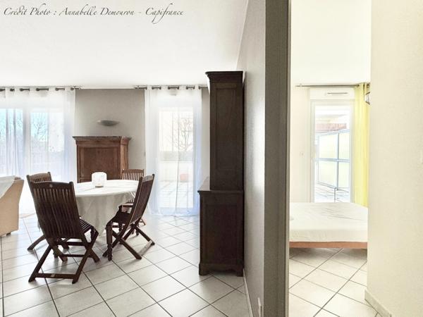 Appartement à vendre 3 pièces (63) CLERMONT-FERRAND – ORADOU / LIMITE CHAMALIÈRES – T2 BIS AVEC TERRASSE + GARAGE + CAVE