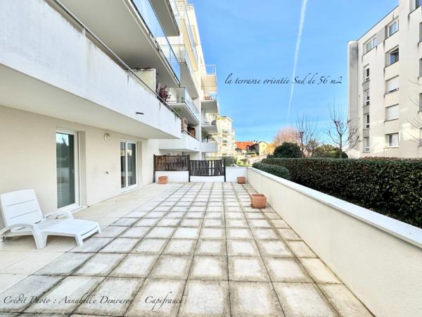 Appartement à vendre 3 pièces (63) CLERMONT-FERRAND – ORADOU / LIMITE CHAMALIÈRES – T2 BIS AVEC TERRASSE + GARAGE + CAVE