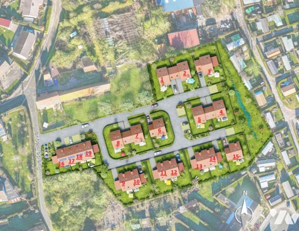 PROGRAMME IMMOBILIER 19 MAISONS - VENTE EN VEFA (sur plan)