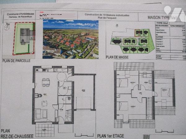 PROGRAMME IMMOBILIER 19 MAISONS - VENTE EN VEFA (sur plan)