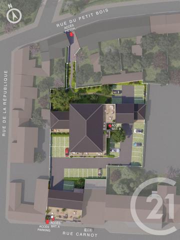 Appartement F2 à vendre  3 pièces - 62,52 m2 CHALLANS - 85