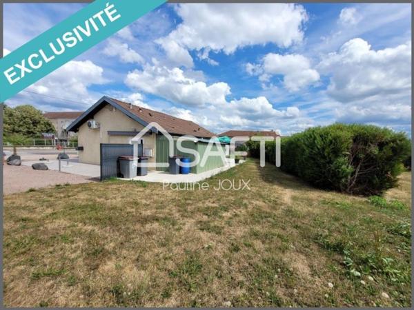 Beau local commercial avec parking et terrasse