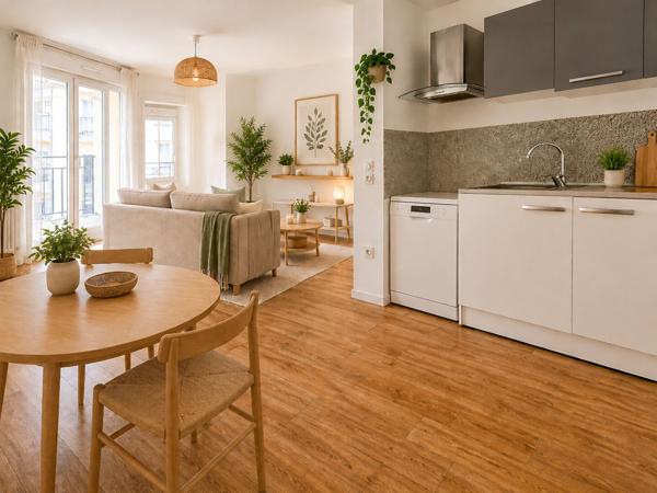 Appartement Vauréal 2 pièce(s) 1 chambre