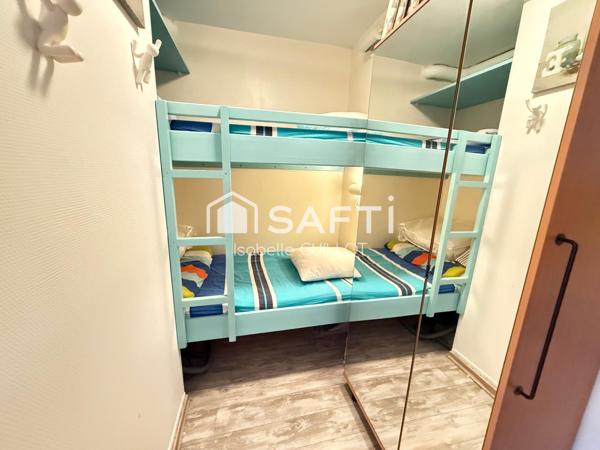 T2 de 43 m2 en première ligne avec vue mer