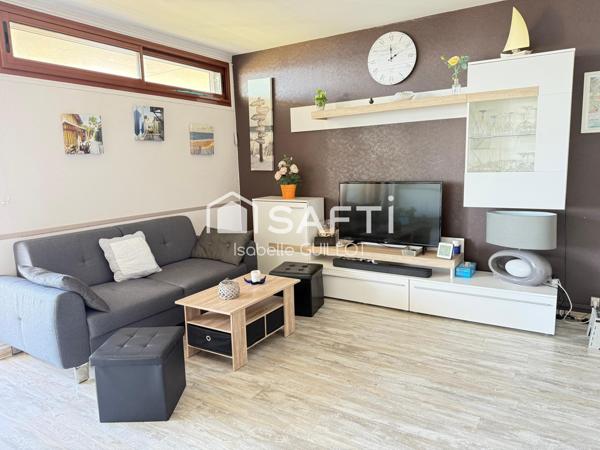 T2 de 43 m2 en première ligne avec vue mer