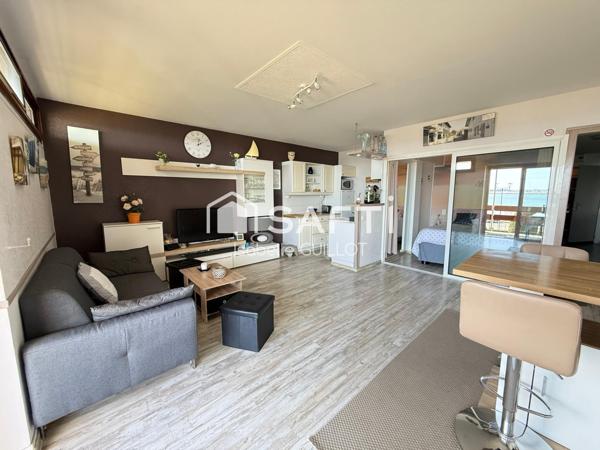 T2 de 43 m2 en première ligne avec vue mer