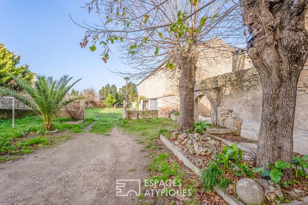 Maison de village avec dépendances – Projet évolutif