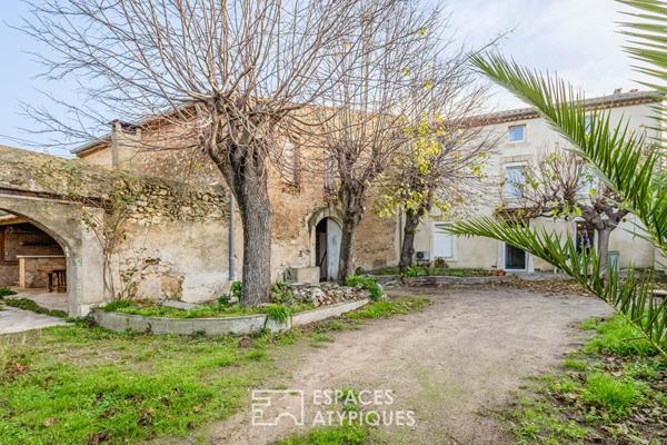 Maison de village avec dépendances – Projet évolutif