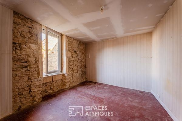 Maison de village avec dépendances – Projet évolutif