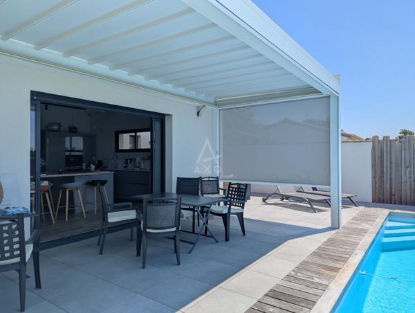 Maison contemporaine 106 m²  Piscine  terrasse 50m² -  Garage 25.76 m²  Aucun travaux