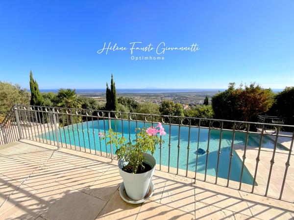 PROPRIETE DE CHARME AVEC PISCINE - VUE MER PANORAMIQUE - 20290 BORGO