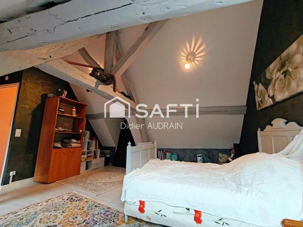 Maison 110 m² – 3 chambres – Terrasse avec vue nature – Boussac