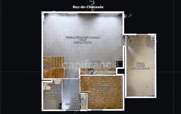 À vendre - Liffré (35340) -Maison -P6 – 5 chambres - 114,66 mètres carrés - Terrain 337 m² - garage – jardin