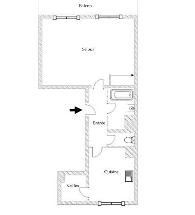 Studio à vendre 39 m² Villeurbanne