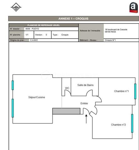 Appartement de 69,65 m²