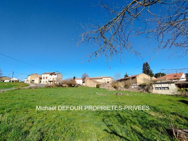 Monistrol-sur-Loire 43120 parcelle de terrain constructible viabilisée de 842 m²