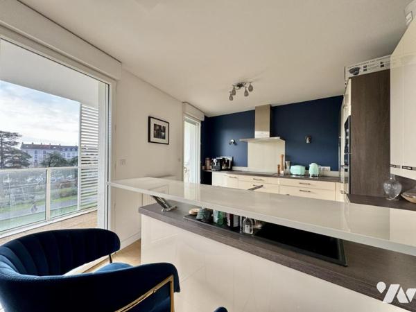NANTES CENTRE Feydeau - Appartement T4 90m² avec terrasses et garage.  