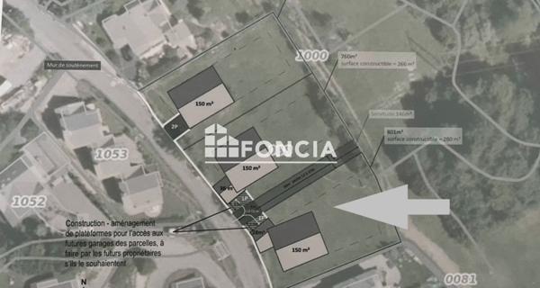 À vendre Terrain 800 m² - Briançon 05100