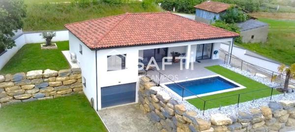 Maison t5 de 166 m² avec piscine et grand garage