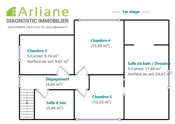 Sartrouville (78500) A 5' DE MAISONS-LAFFITTE - SARTROUVILLE - LA PLAINE - MAISON EXCEPTIONNELLE 8 PIECES - 5 CHAMBRES