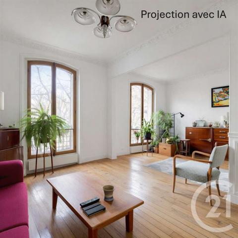 Appartement F5 à vendre  5 pièces - 85 m 2   PARIS  - 75020