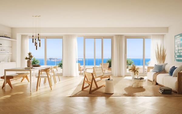 Appartement à vendre    3 pièces •  Marseille 2