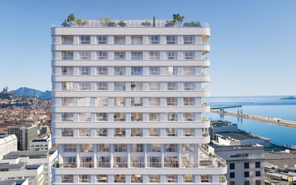 Appartement à vendre    3 pièces •  Marseille 2