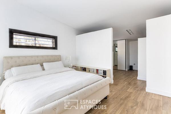 Maison d’architecte avec piscine dans un environnement préservé à PUYGOUZON