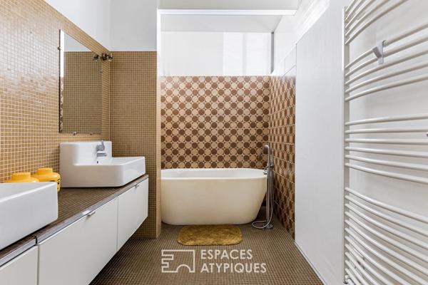 Maison d’architecte avec piscine dans un environnement préservé à PUYGOUZON