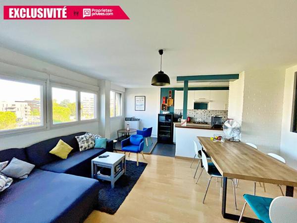 Appartement Talence 4 pièces 83 m2 avec cellier et parking