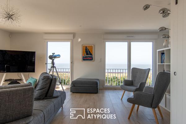 Maison d’architecte vue mer