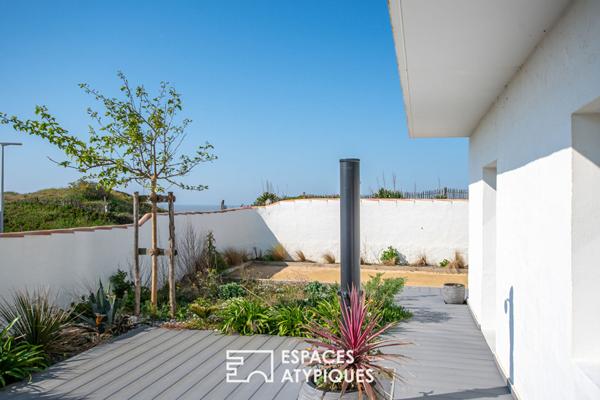 Maison d’architecte vue mer