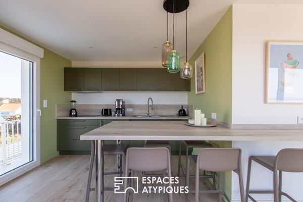 Maison d’architecte vue mer