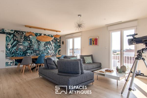 Maison d’architecte vue mer