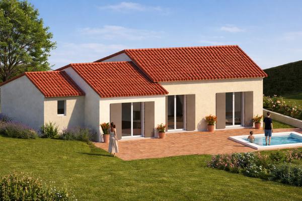 Villa individuelle plain-pied Olmeta Di Tuda 4 pièces 76 m2 - terrain 551 m2