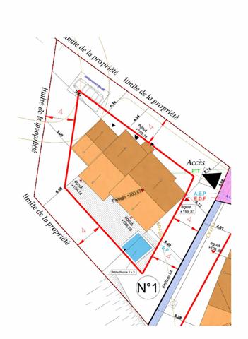Villa individuelle plain-pied Olmeta Di Tuda 4 pièces 76 m2 - terrain 551 m2