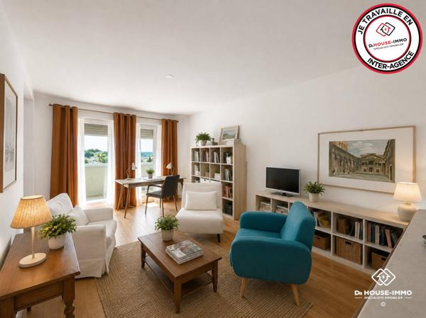 Appartement à vendre 2 pièces de 46 m²