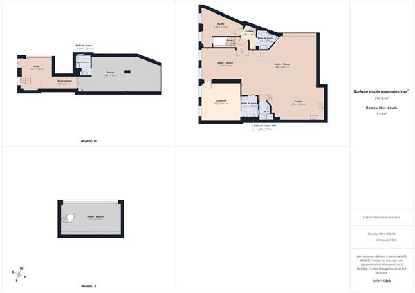 Appartement 6 pièces 182.85 m2