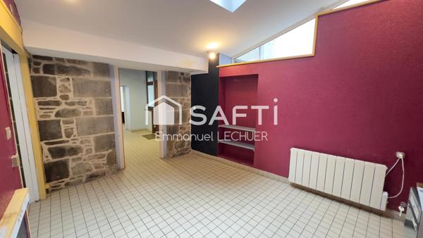 Local Professionnel dans l'hyper centre de Saint-Brieuc et Marché de Saint-Brieuc