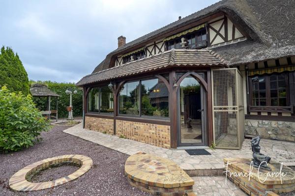 Authentique chaumière de 170 m² au charme normand, idéale pour projet familial ou chambres d’hôtes