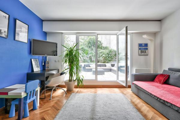 Paris (75015) 3 pièces avec terrasse et jardin – Cadre de vie exceptionnel – Paris 15e