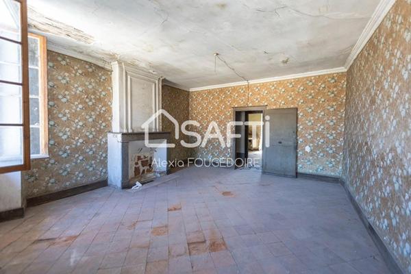 Appartement avec 2 plateaux à réhabiliter