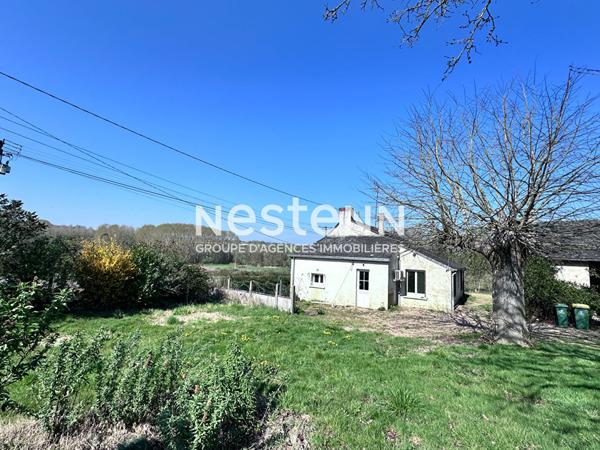 Jolie maison de 76 m² à vendre avec dépendance et jardin à Lhomme (72340)